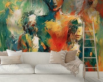 Woman abstract by Bert Nijholt