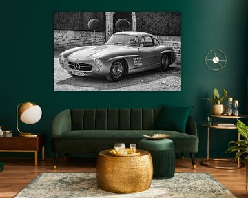 Mercedes-Benz 300SL Gullwing klassieke sportwagen van Sjoerd van der Wal Fotografie