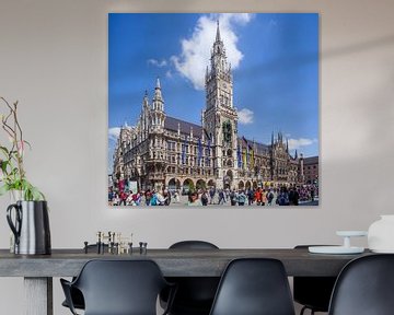 Nouvel hôtel de ville, Marienplatz, Munich