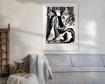 Ernst Ludwig Kirchner - De grote koe