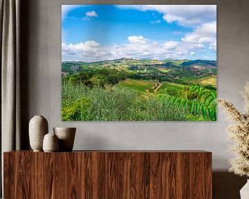 Toscaans landschap in Italië van Mustafa Kurnaz