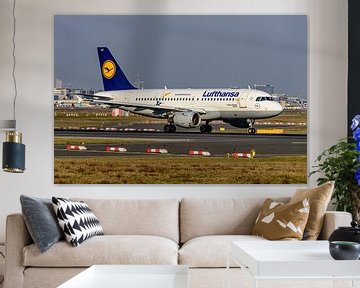 Lufthansa Airbus A319-100 met Jetfriends livery.