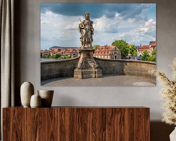 Monument to Saint Kunigunde in Bamberg by ManfredFotos