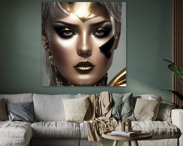 Extreme Make Up in gold and black