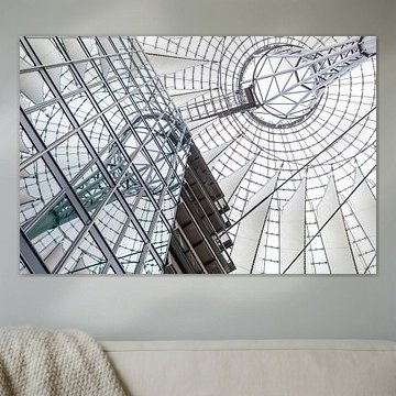 SONY Center Berlin – Dach von Mixed media vector arts