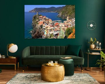 Vernazza. Het pareltje van de Cinque Terre. van FotoBob