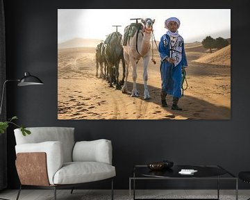 Berber in the Sahara by Roy Vereijken