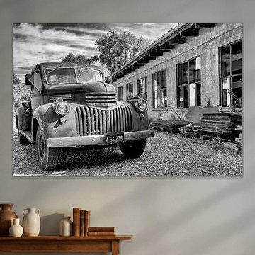 Vieux pick-up Chevrolet