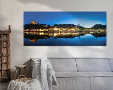 Cochem Panorama at the Blue Hour by Frank Herrmann