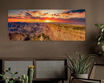 Grand Canyon, sunrise by Gert Hilbink