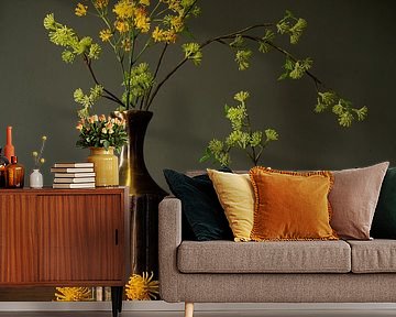 Still life with flowers by Reinder Tasma