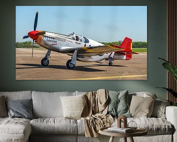 North American P-51 C Mustang des Tuskegee Airmen.