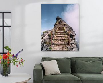 Madeira Staircase van Yorick Leusink