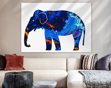 blue elephant skin by Gunawan RB