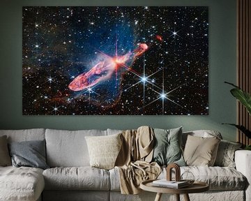 Vormende sterren: Herbig-Haro 46/47 van NASA and Space