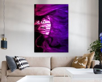 woman abstract painting by Kumbokarno