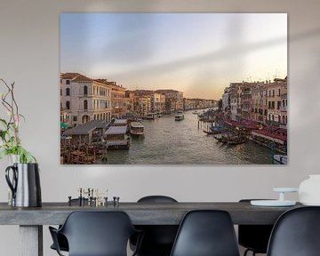 Canal Grande am Abend von Michael Schulz-Dostal