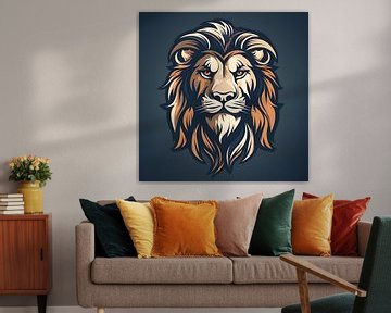 Vector image Lion