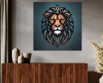 Image vectorielle Lion sur PixelPrestige