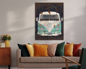 VW bus rust effect by W. Vos