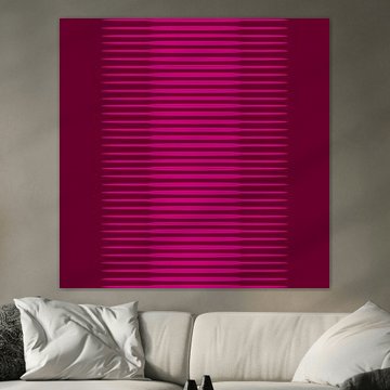 Japanische Kunst in Magenta