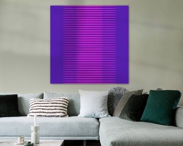 Japanese Art in Ultra Violet by Mad Dog Art