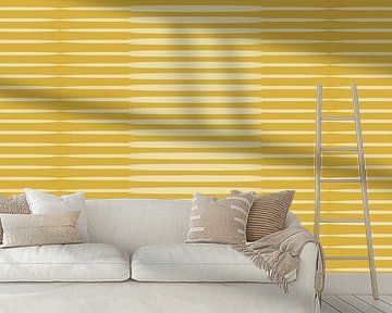 Japanische Kunst in Gold Gelb