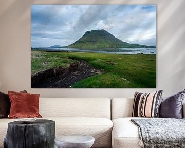 Montagne Kirkjufell en Islande sur Samantha van Leeuwen