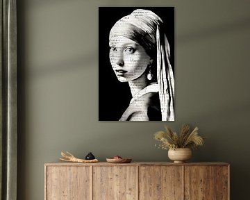 Girl with a Pearl Earring by PixelMint.