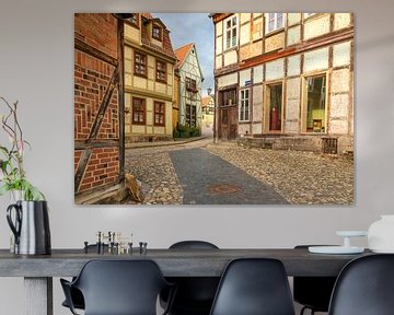 Fachwerkhäuser in Quedlinburg von Ilya Korzelius