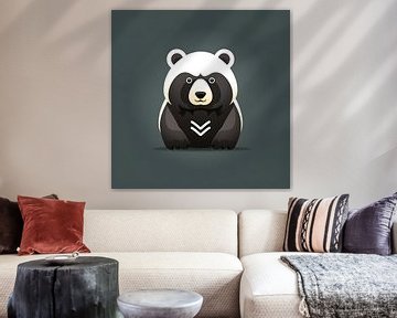 Vector image Bear by PixelPrestige