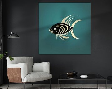 Vector image Fish by PixelPrestige