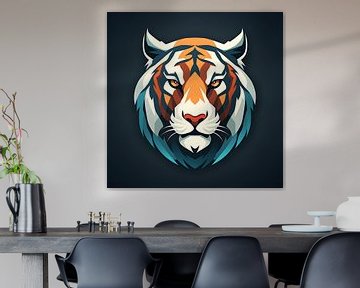 Vector image Tiger by PixelPrestige