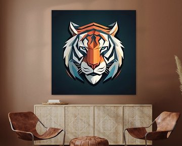 Image vectorielle Tigre sur PixelPrestige