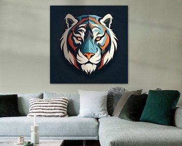 Vector image Tiger by PixelPrestige