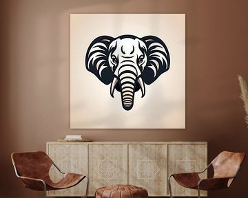 Vector image Elephant by PixelPrestige