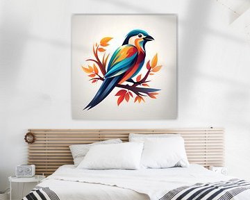 Vector image Bird / Parrot by PixelPrestige