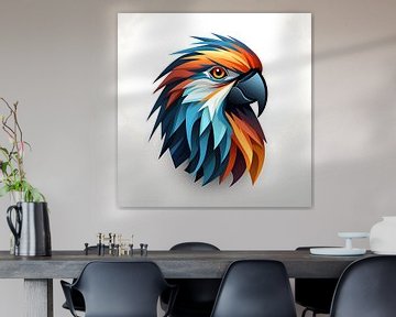 Vectorafbeelding Vogel / Papegaai van PixelPrestige