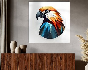 Vector image Bird / Parrot by PixelPrestige