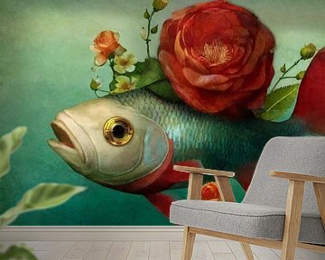 Fish art van Mirjam Duizendstra