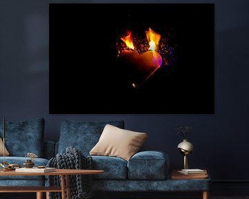 burning heart (8) by Norbert Sülzner