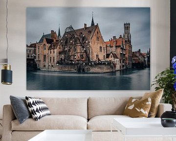 Rêver au Rozenhoedkaai de Bruges II | Moody sur Daan Duvillier | Dsquared Photography