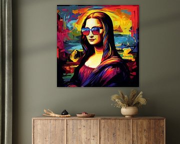 Pop Art Mona Lisa sur YArt