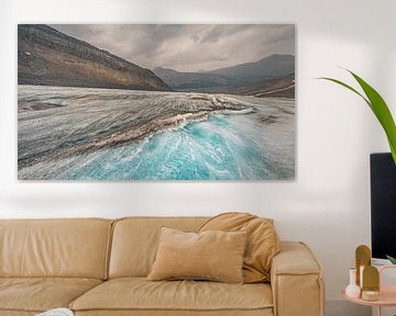 Athabasca Glacier Canada van Harold van den Hurk