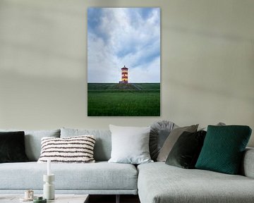 The lighthouse of Pilsum in East Frisia by Christian Möller Jork