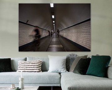 Saint Anna tunnel, Antwerp by Werner Lerooy