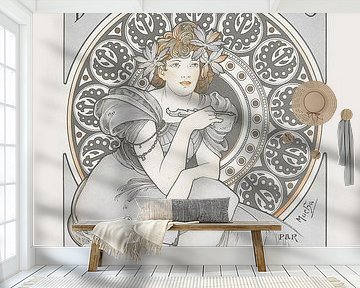 Alfons Mucha - Dictionnaire des Arts Decoratifs by Old Masters
