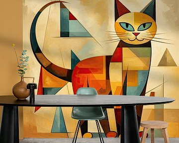 Kat abstract van Bert Nijholt