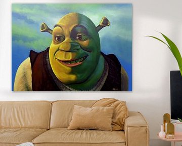Shrek schilderij