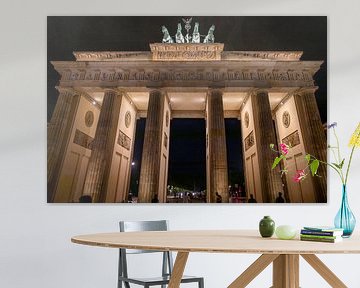 Berlin - Brandenburger Tor bei Nacht by t.ART